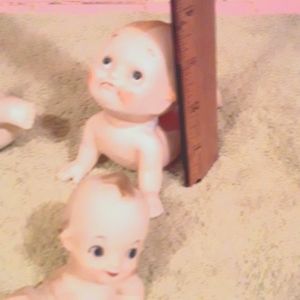 Porcelain kewpie baby dolls